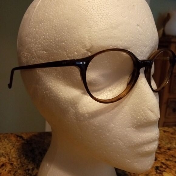 Rare Jean Lafont Jupiter 50 5034 Brown Glasses Frames France - Picture 3 of 11